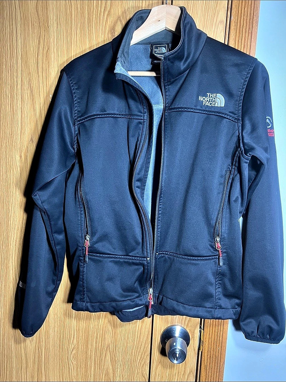 The North Face Windstopper Soft Shell Jacket Black Size Medium